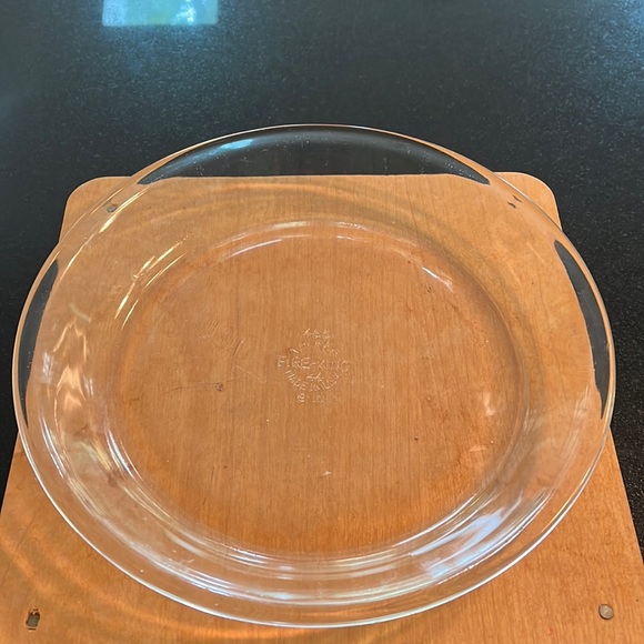 Fire King - Pie / Quiche Dish.  9 in. x 9 in. Some Scratches - Picture 1 of 6